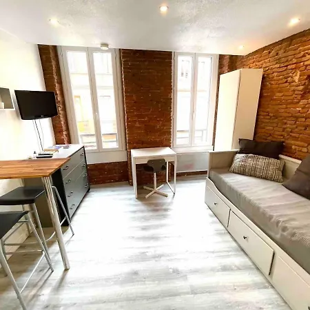 Toulouse-Cyprien, Typique A 10' Capitole & Carmes Appartement Buitenkant foto